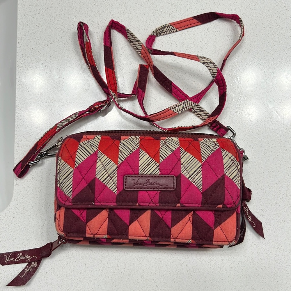 Vera Bradley crossbody wallet